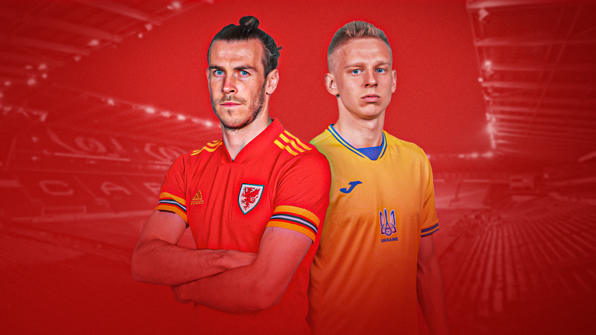 Wales vs Ukraine: Hennessey and Moore start LIVE!