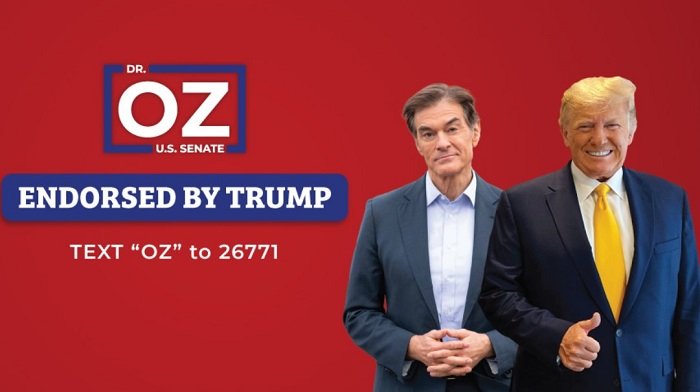 Now That Dr. Oz Has Won the PA Senate Primary, He’s Removing Trump Mentions From His Campaign