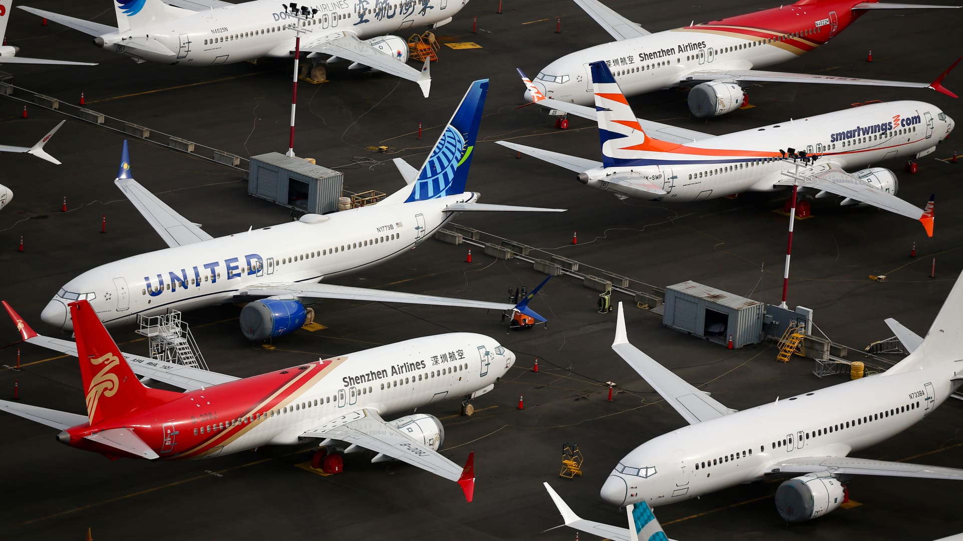 Boeing CEO says supply chain issues are hindering 737 Max production increase
