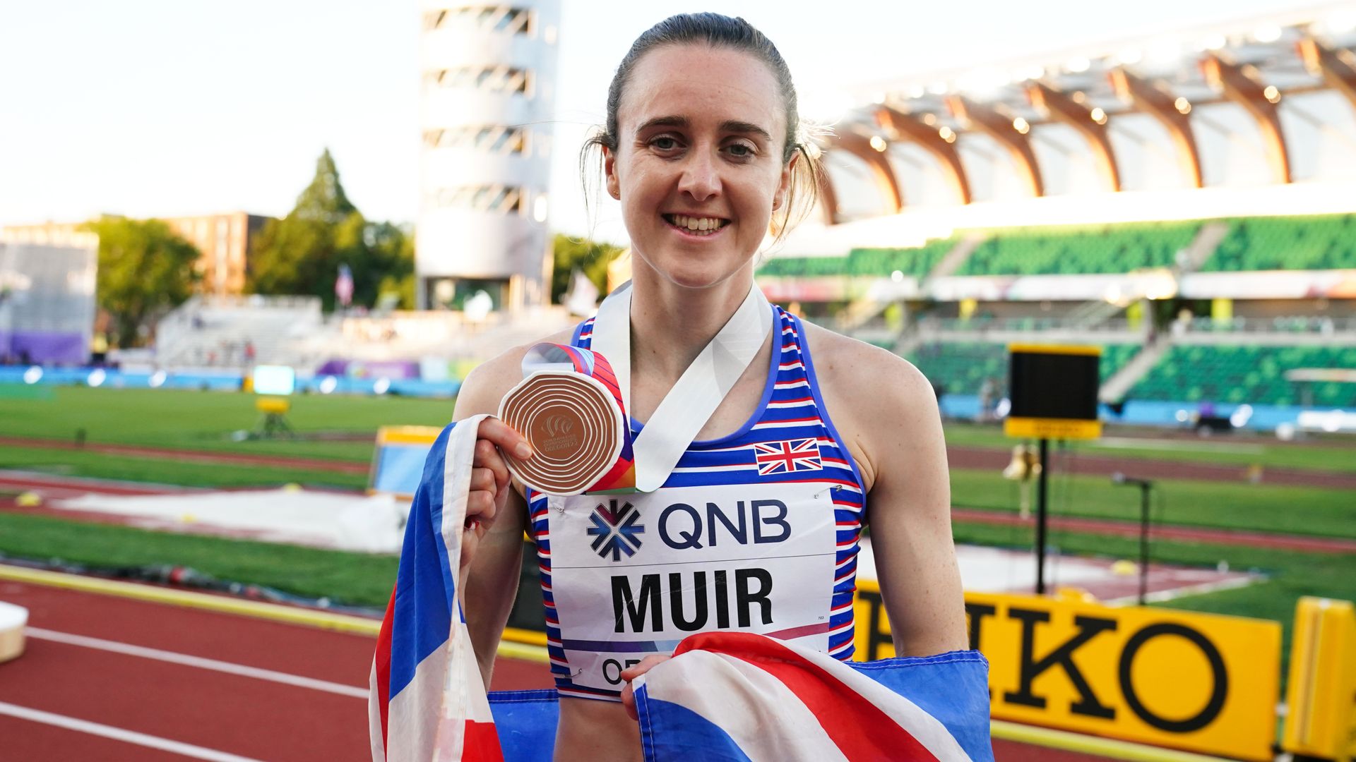 Muir claims 1500m bronze at World Champs | KJT loses heptathlon crown