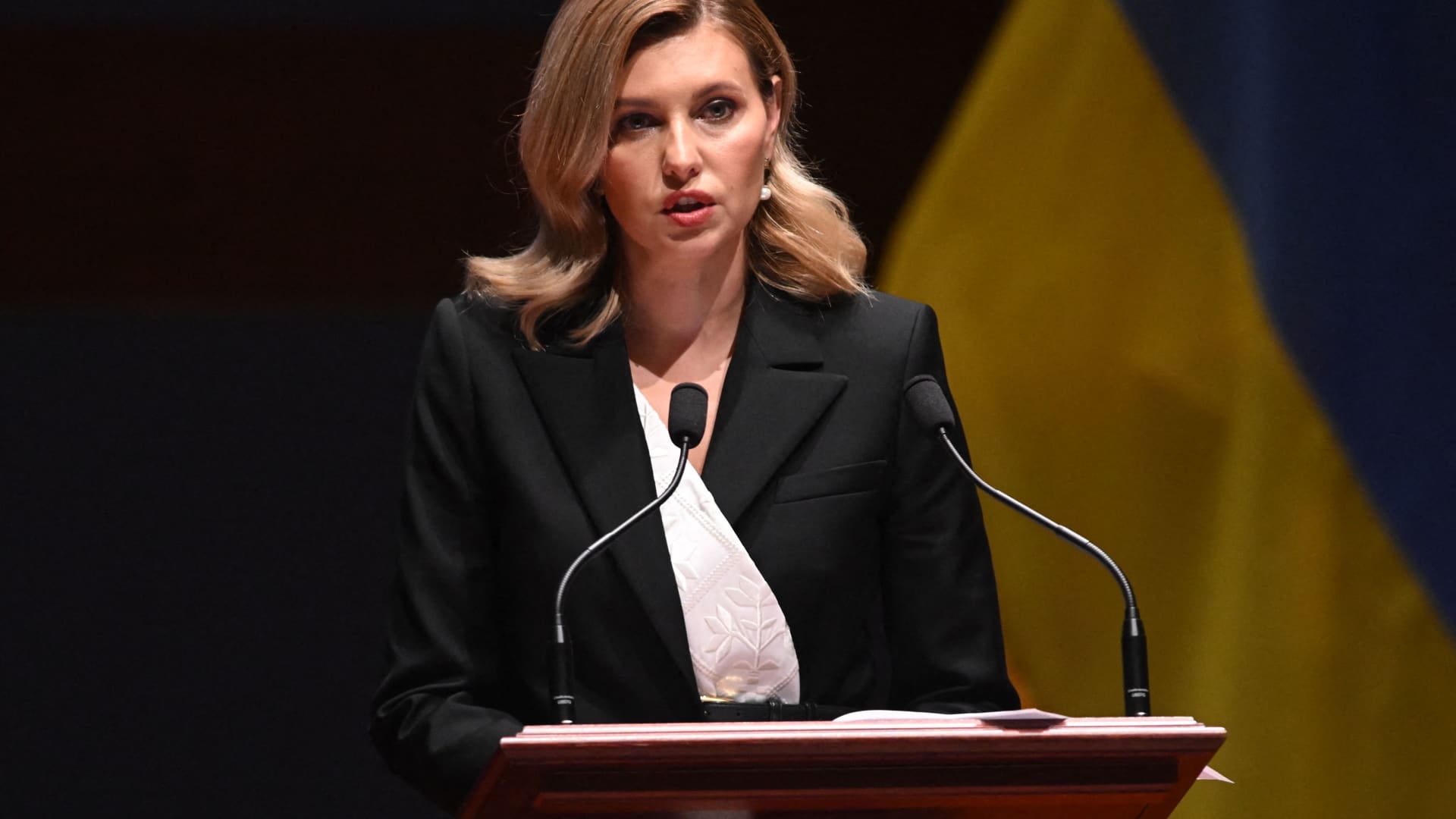 Ukrainian first lady urges Congress to send more weapons for fight against Russia