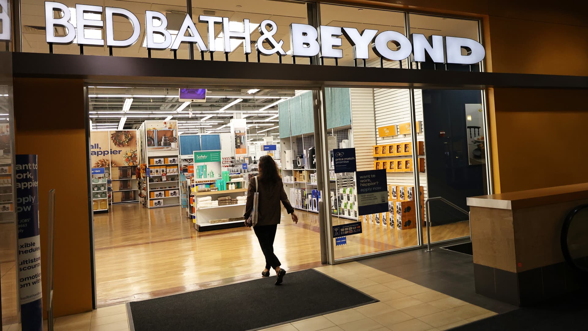 Bed Bath & Beyond is discontinuing a private brand as it tries to reverse declining sales
