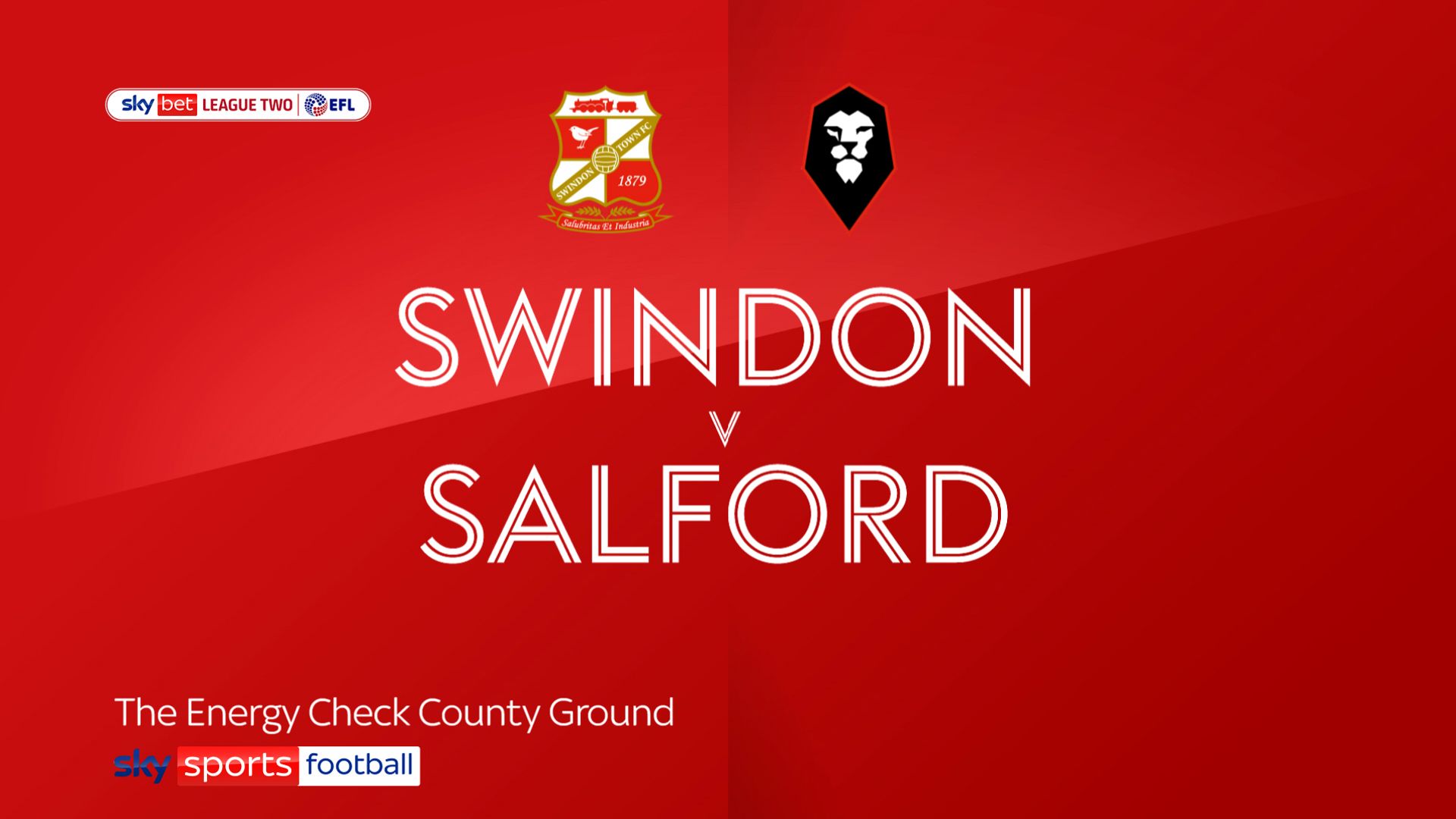 McKirdy sent off as Swindon held by Salford