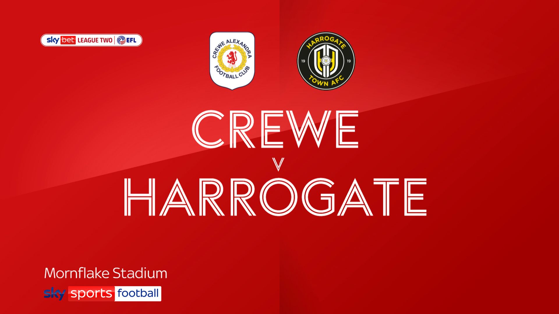 Crewe breeze to routine win over Harrogate