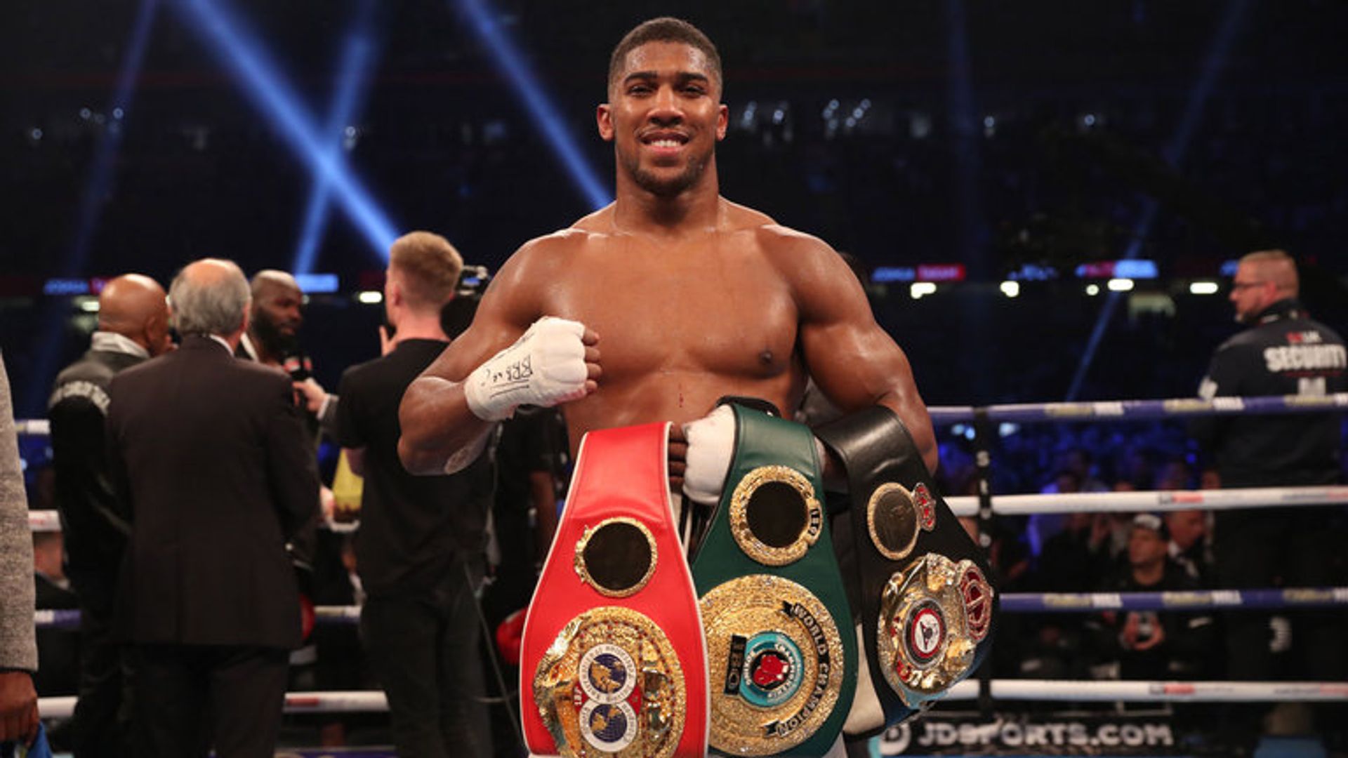 Anthony Joshua's top 10 defining moments