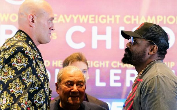 Fury and Chisora face off: 'We need the first round to be electric'