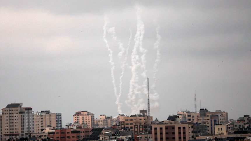 israel-strikes-gaza,-palestinians-fire-rockets-as-truce-bid-lingers