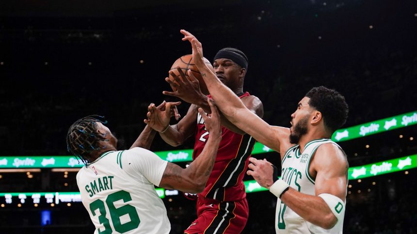 highlights:-heat-123-116-celtics-|-butler-powers-miami-to-game-1-win
