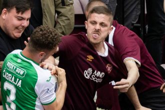 hibs-ask-hearts-to-investigate-cabraja-fan-incident
