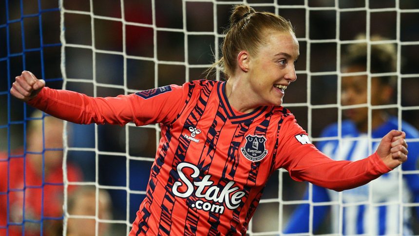 holmgaard-scores-as-everton-beat-brighton-to-move-closer-to-wsl-safety