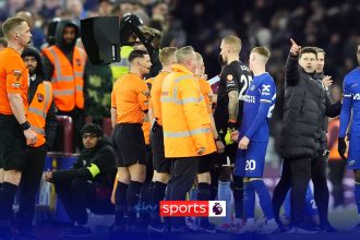 var-controversy!-chelsea-swarm-referee-after-disasi-disallowed-goal!